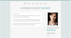 Desktop Screenshot of hannahmdavey.com